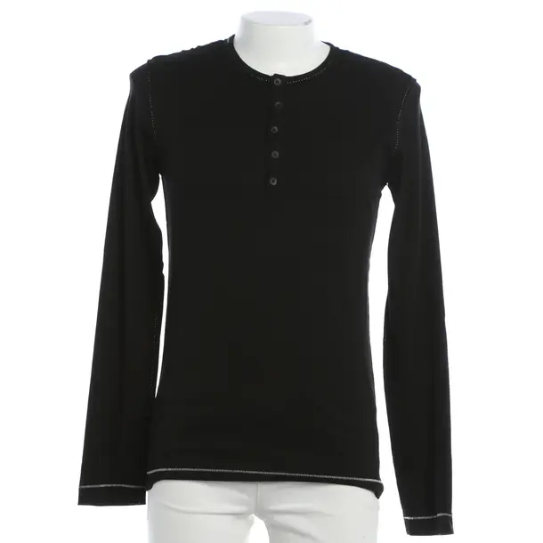 Long Sleeve Shirt, in Black, Cotton, Dolce & Gabbana