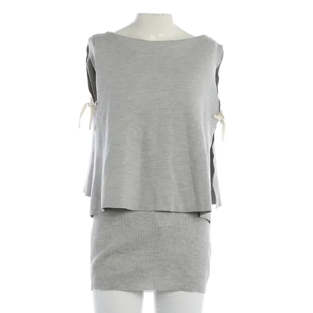 Sweater Vest, in Light Gray, Wool, Dorothee Schumacher