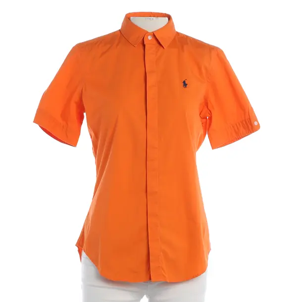 Bluse, in Dunkelorange, Baumwolle, Polo Ralph Lauren