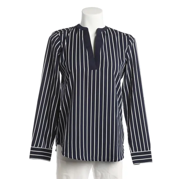Blouse, in Navy, Polyester, Lauren Ralph Lauren