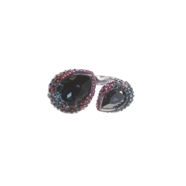 Ring, in Multicolored, Metal (metallic, metallized), Swarovski