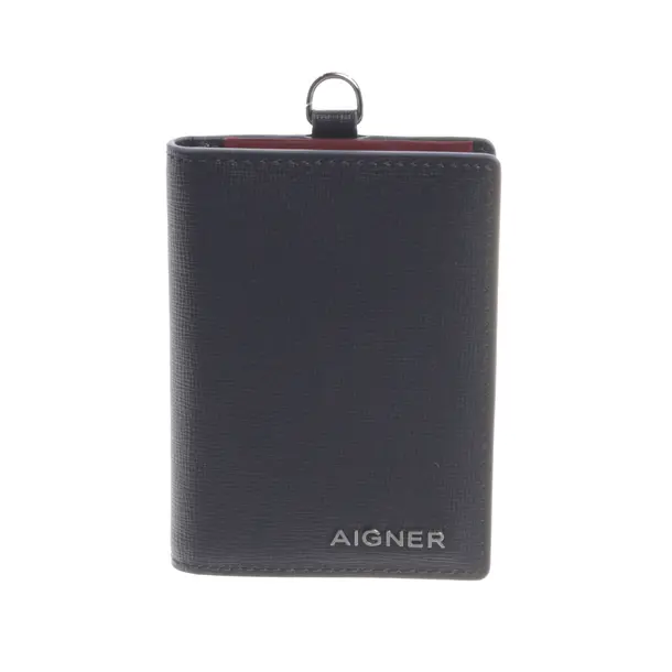 Wallet, in Navy, Leather, Aigner