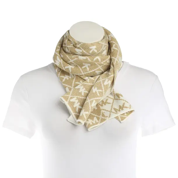 Scarf, in Gold, Cotton, Michael Kors