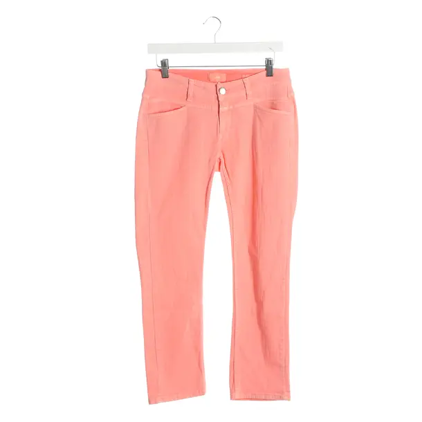 Jeans Slim Fit, in Hellrot, Baumwolle, Closed