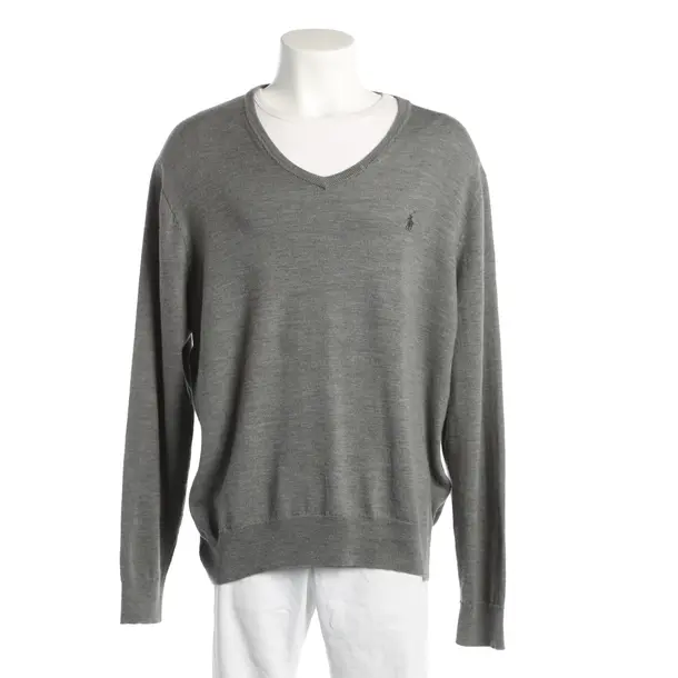 Jumper, in Gray, Wool, Polo Ralph Lauren