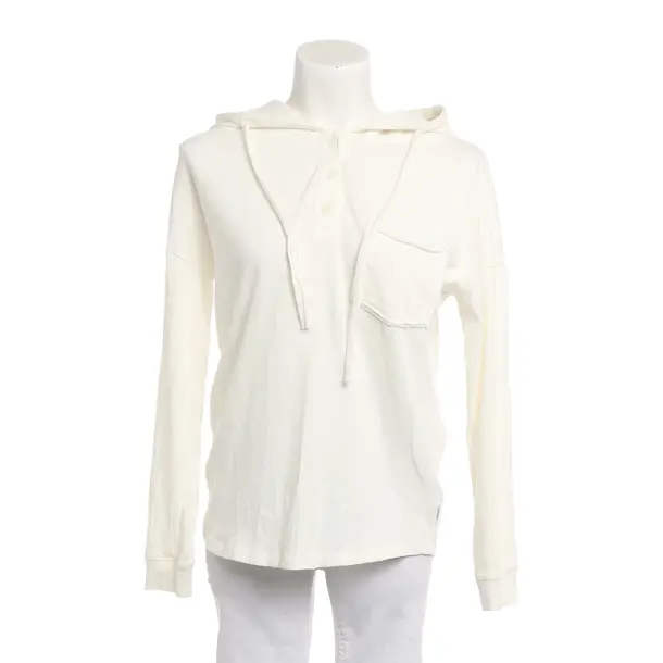 Felpa con cappuccio, in Bianco, Cotone, Marc O'Polo Denim