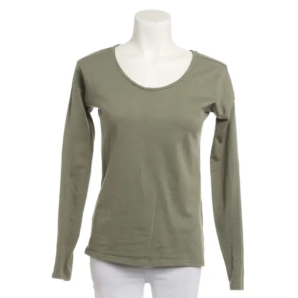 Longsleeve, in Olivgrün, Baumwolle, Closed