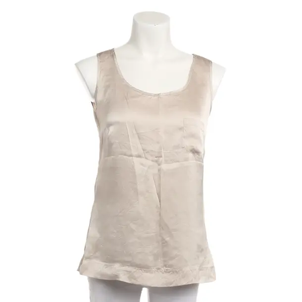 Top, in Hellbraun, Seide, FTC Cashmere