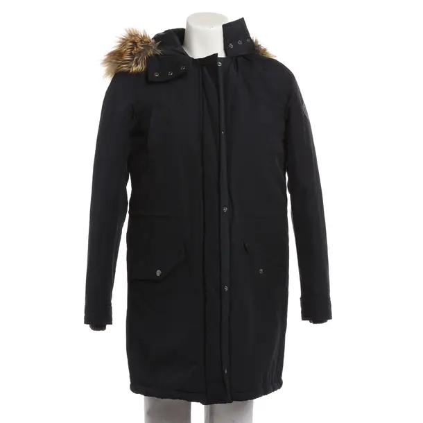 Winter Jacket, in Navy, Cotton, Marc O'Polo