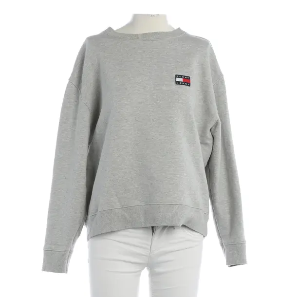Sweatshirt, in Grau, Baumwolle, Tommy Jeans