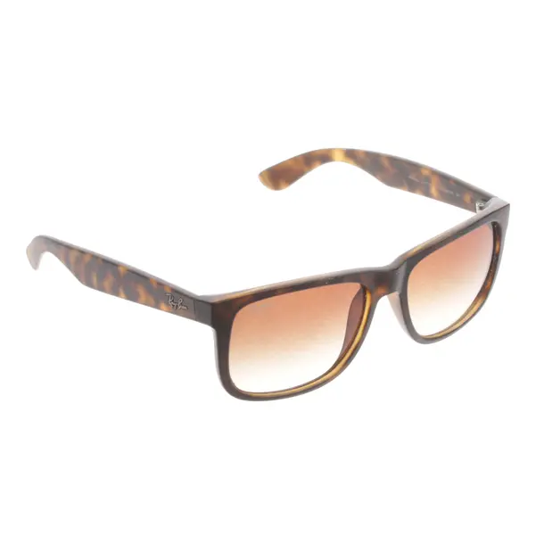 Sonnenbrille, in Dunkelbraun, Kunststoff, Ray Ban