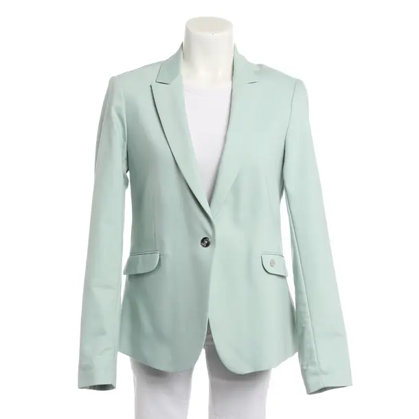 Blazer, in Light Blue, Cotton, Mos Mosh