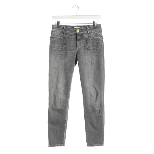 Jeans Skinny, in Grau, Baumwolle, Closed
