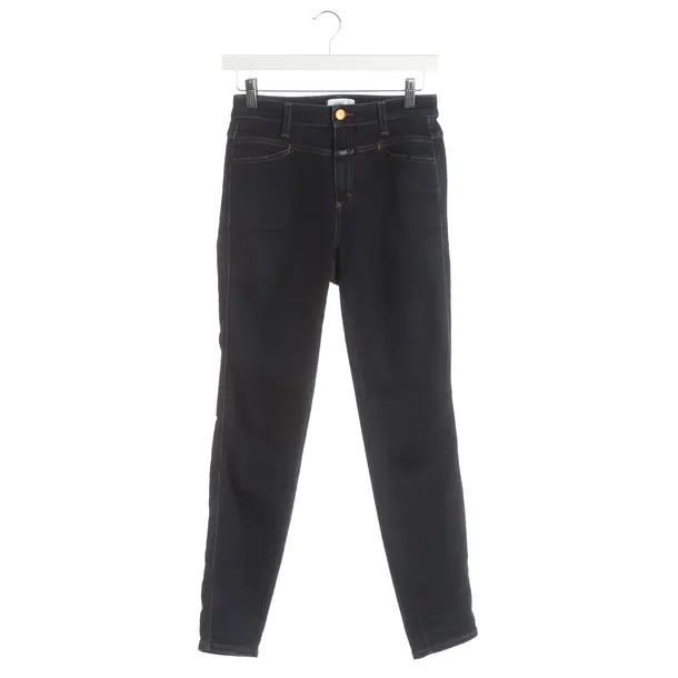 Skinny Jeans, in Navy, Cotton, Closed