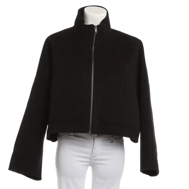 Mid-Season Jacket, in Black, Wool, Drykorn