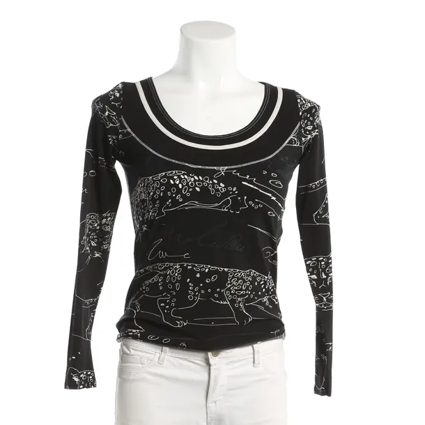 Manica lunga, in Nero, Cotone, Marc Cain