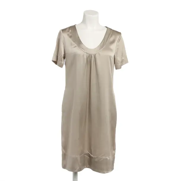 Dress, in Light Brown, Silk, Mrs & Hugs