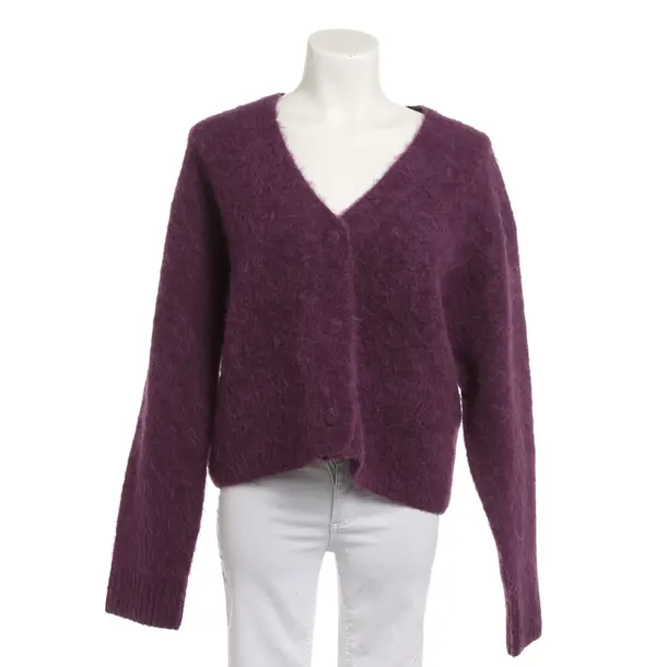 Cardigan, in Viola, Poliestere, Signora & Abbracci