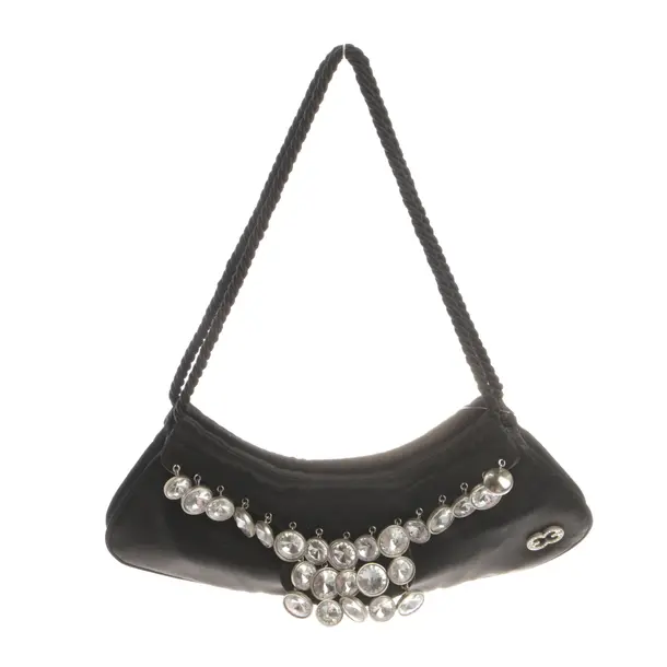Evening Bag, in Black, Polyester, Escada