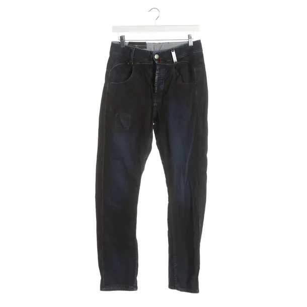 Jeans Slim Fit, in Navy, Baumwolle, High Use