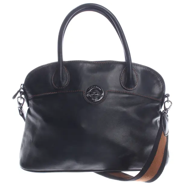 Handbag, in Black, Leather, Longchamp