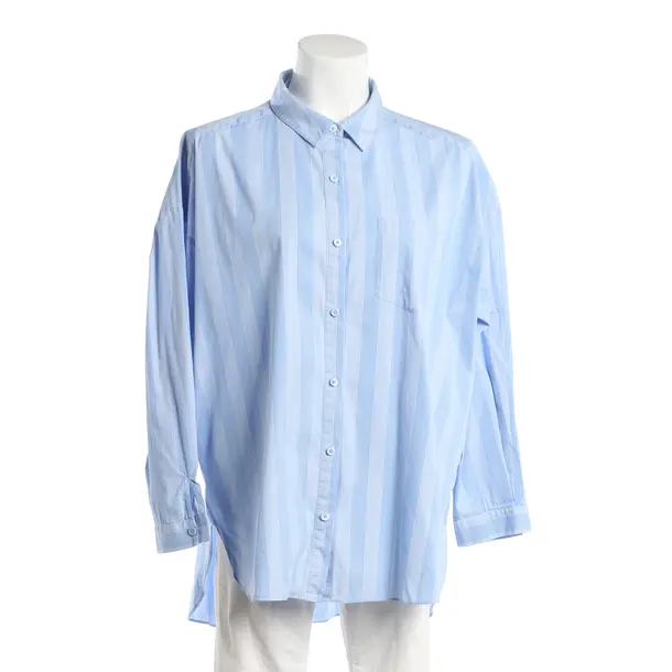 Camicetta, in Blu, Cotone, Steffen Schraut