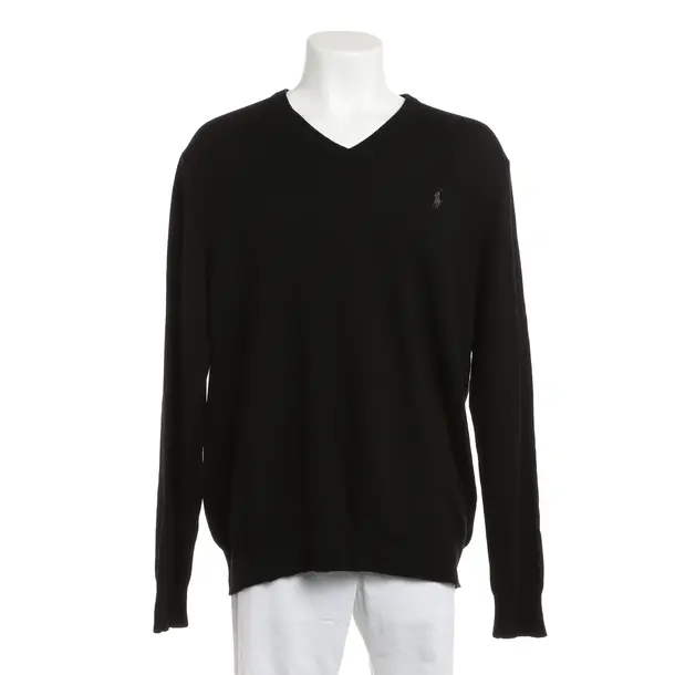 Jumper, in Black, Wool, Polo Ralph Lauren