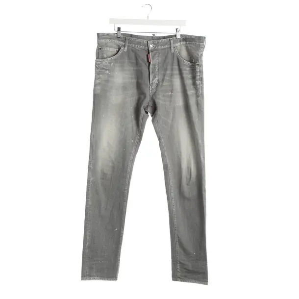 Slim Fit Jeans, in Light Gray, Cotton, Dsquared