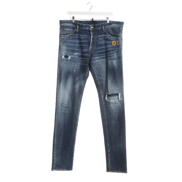 Slim Fit Jeans, in Navy, Cotton, Dsquared
