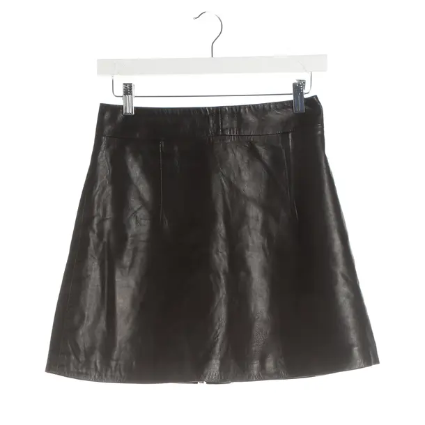 Skirt, in Black, Leather, Quantum Courage