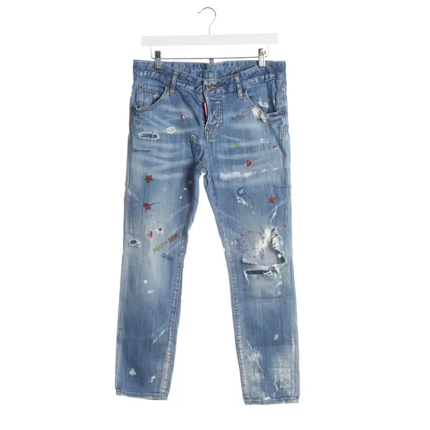 Jeans Skinny, in Hellblau, Baumwolle, Dsquared