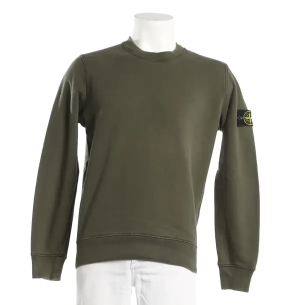 Sweatshirt, in Grün, Baumwolle, Stone Island
