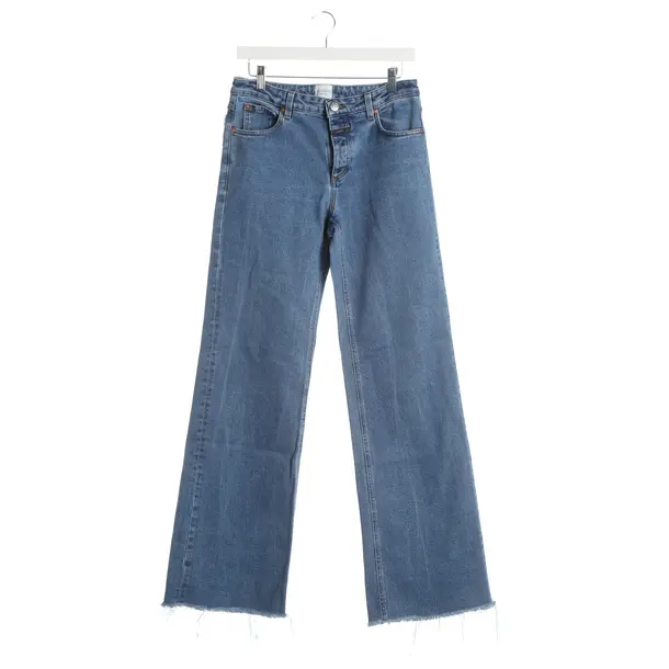 Jeans Flared, in Blau, Baumwolle, Closed
