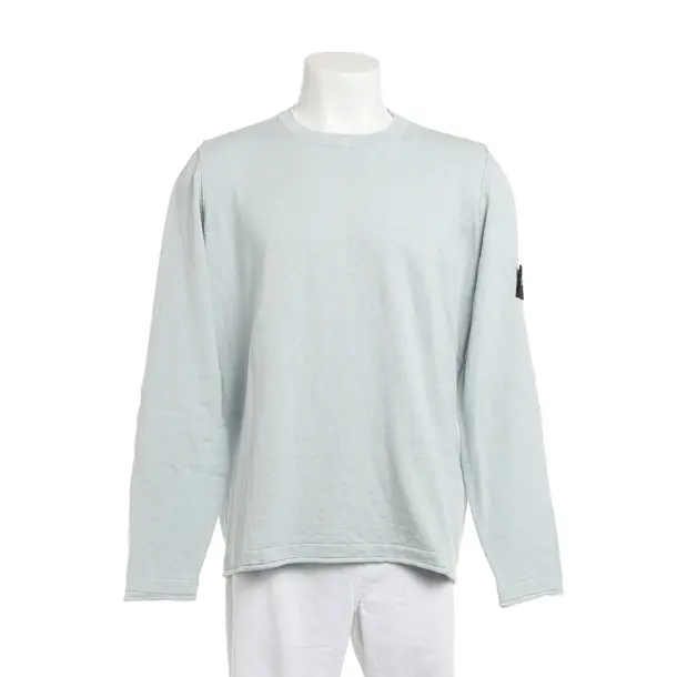 Jumper, in Light Blue, Cotton, Stone Island