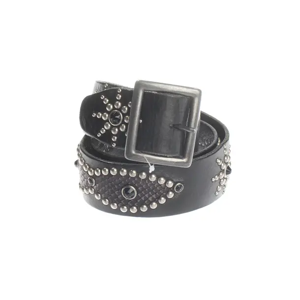 Belt, in Black, Leather, HTC