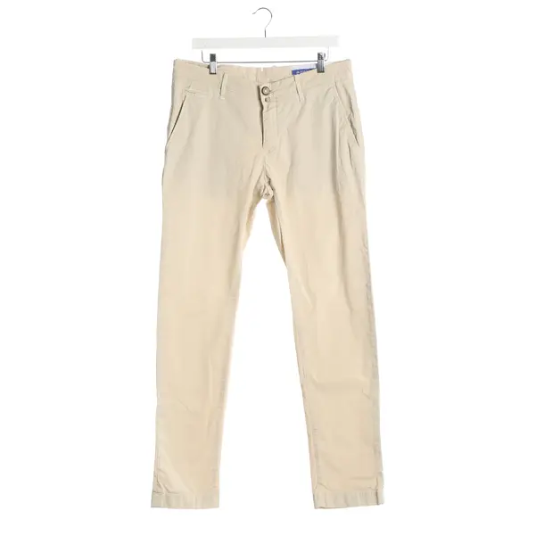Chinos, in Beige, Cotton, Jacob Cohen