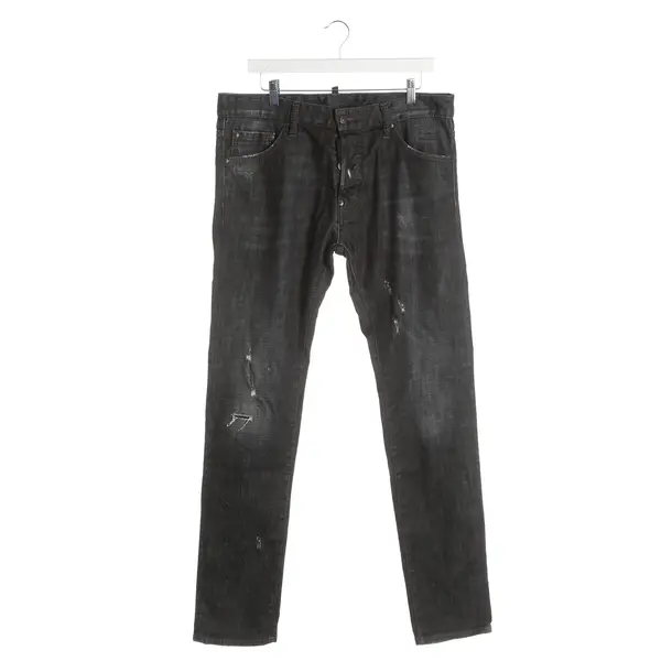 Jeans Slim Fit, in Dunkelgrau, Baumwolle, Dsquared