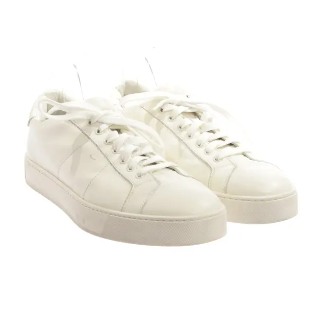 Sneaker, in Beige, Santoni