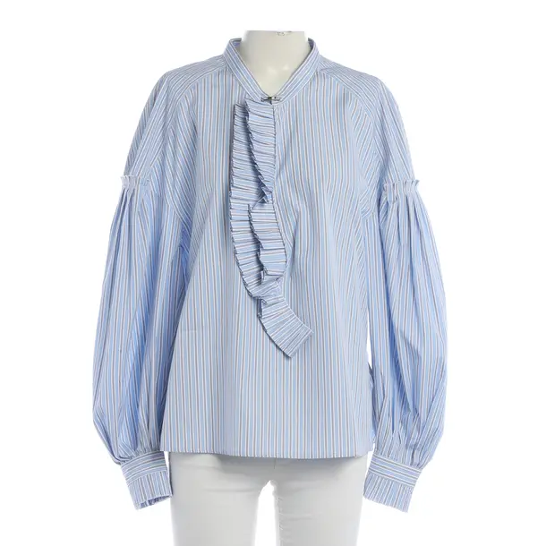 Blouse, in Blue, Cotton, Seafarer