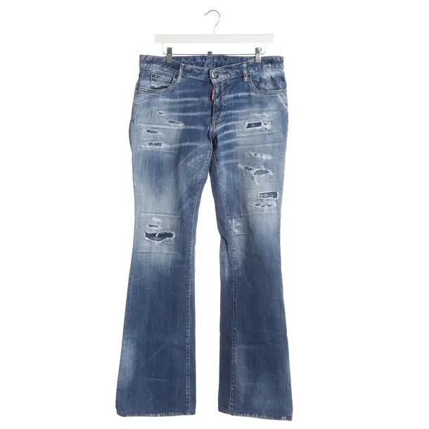 Flared Jeans, in Blue, Cotton, Dsquared