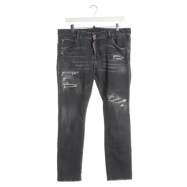 Jeans Slim Fit, in Dunkelgrau, Baumwolle, Dsquared