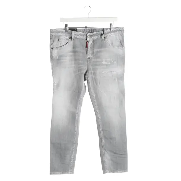 Jeans Slim Fit, in Hellgrau, Baumwolle, Dsquared