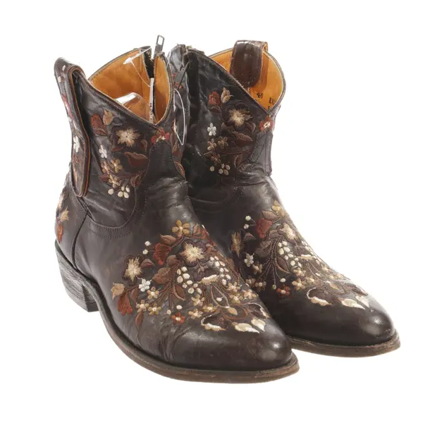 Ankle Boots, in Multicolored, Mexicana
