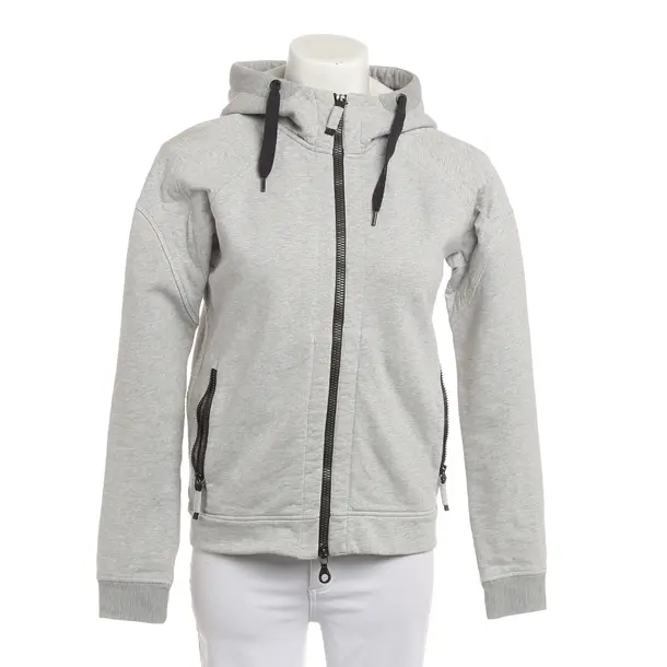 Hoodie, in Gray, Cotton, Frauenschuh