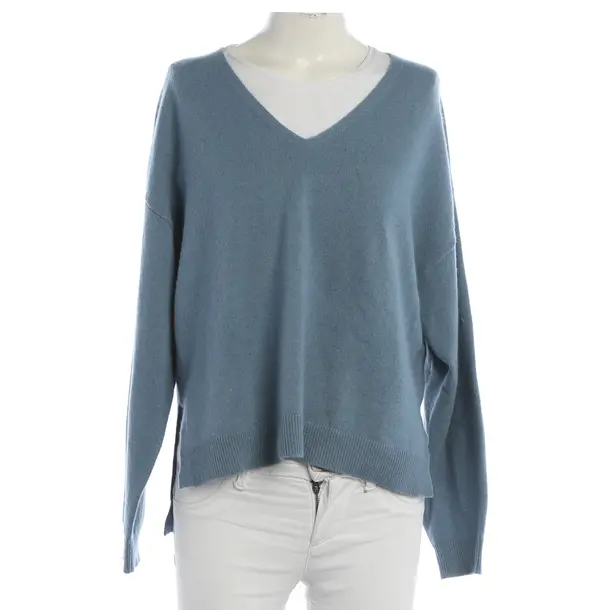 Kaschmirpullover, in Blau, Kaschmir, Bloom