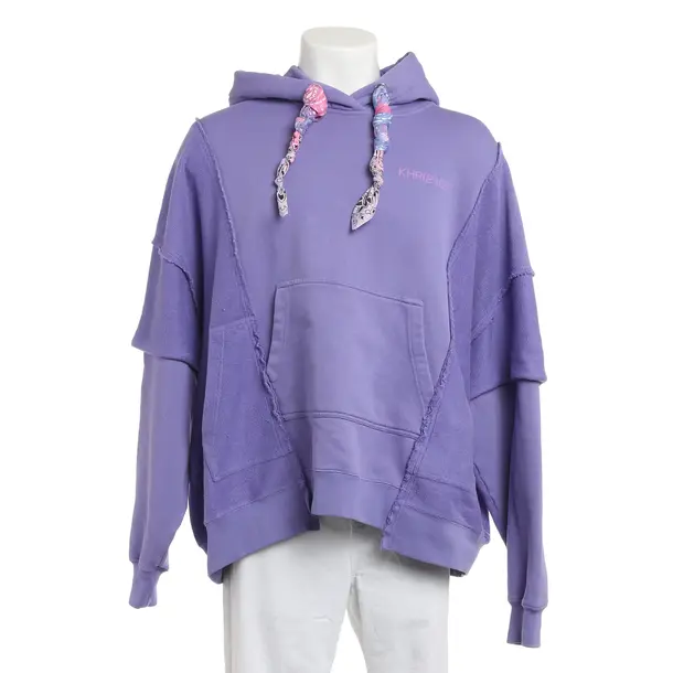 Hoodie, in Lila, Baumwolle, Khrisjoy