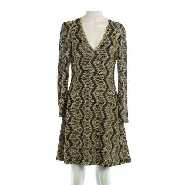 Kleid, in Gold, Viskose, Missoni