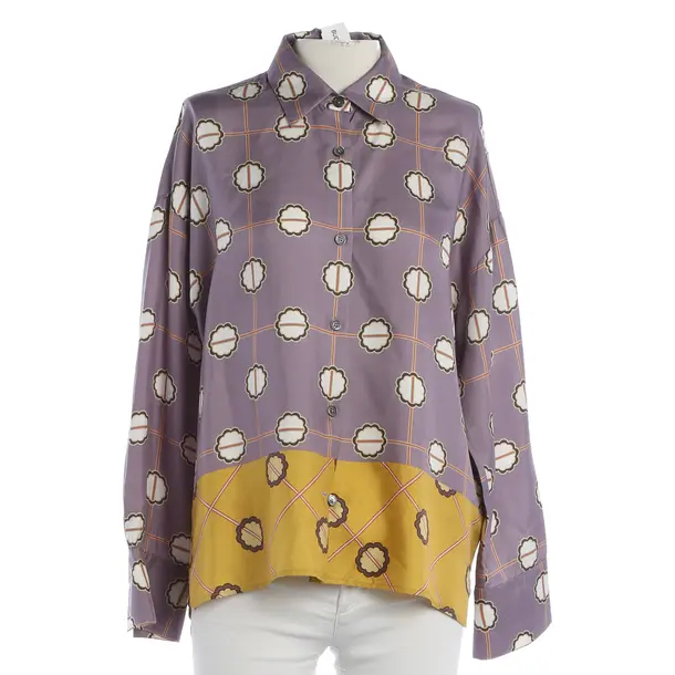 Bluse, in Mehrfarbig, Seide, Odeeh