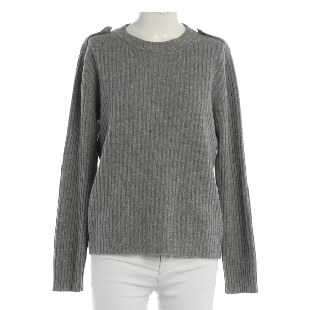 Jumper, in Gray, Cashmere, Lunaria Cashmere