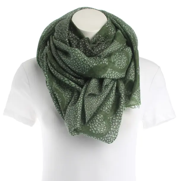 Sciarpa, in Verde, Cachemire, Caccia amichevole